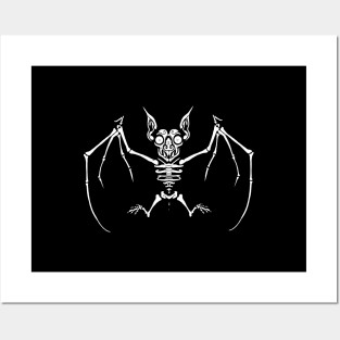 Bat Skeleton Posters and Art